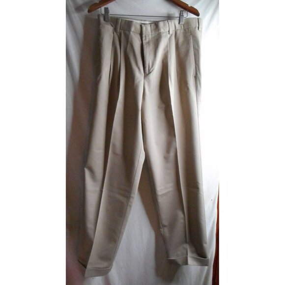 Dockers Other - Vintage Dockers Sz 33W Pleated front cuffed cotton blend chino pants